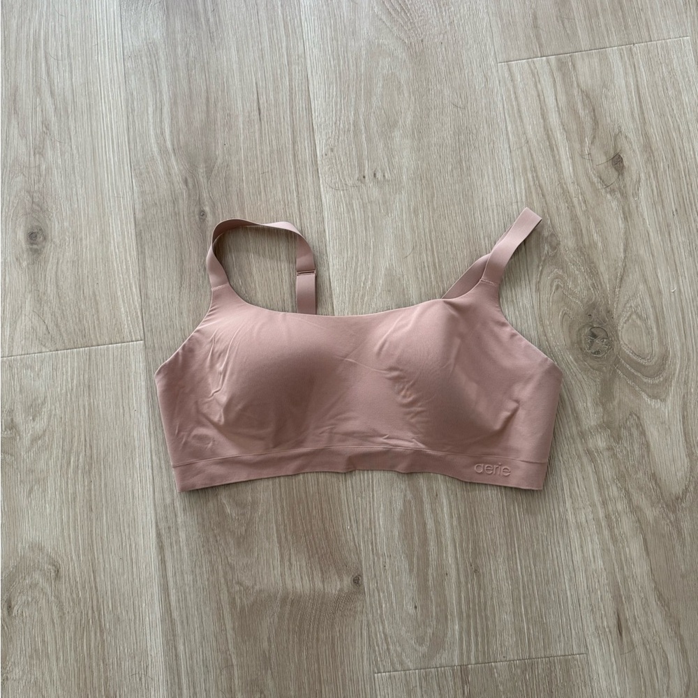 Aerie Smoothiez Tan Bra